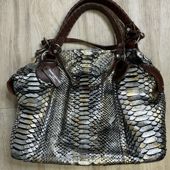 Pauric Sweeney python Handbag - Picture 3 of 15